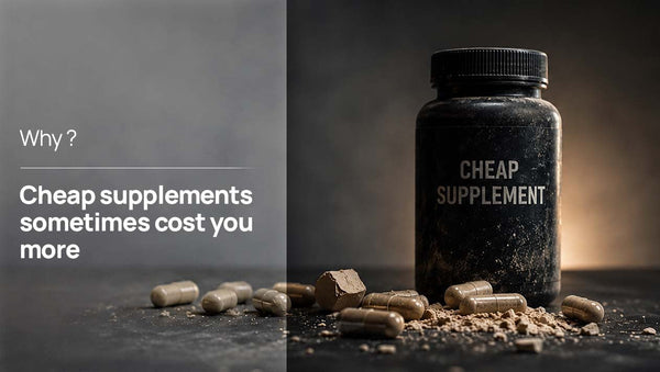 Why cheap supplements sometimes cost you more