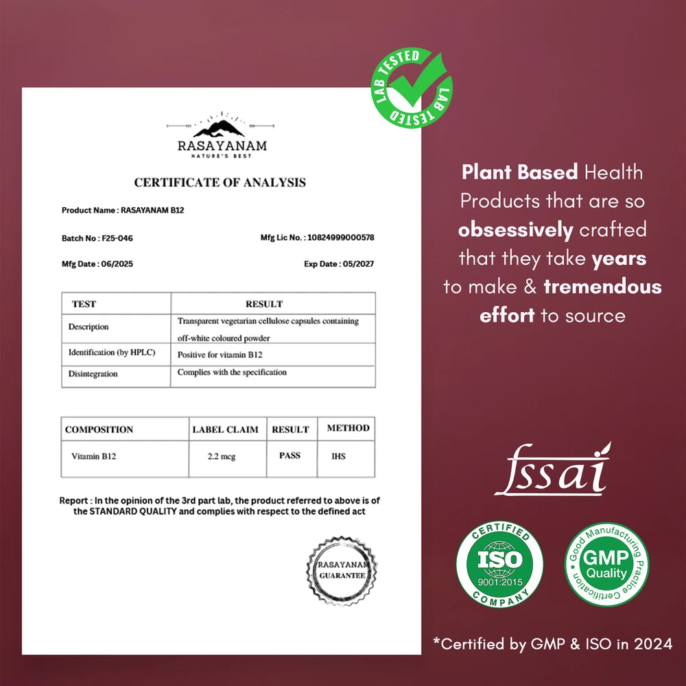 Plant-Based Omega-3 and Vitamin B12 Combo