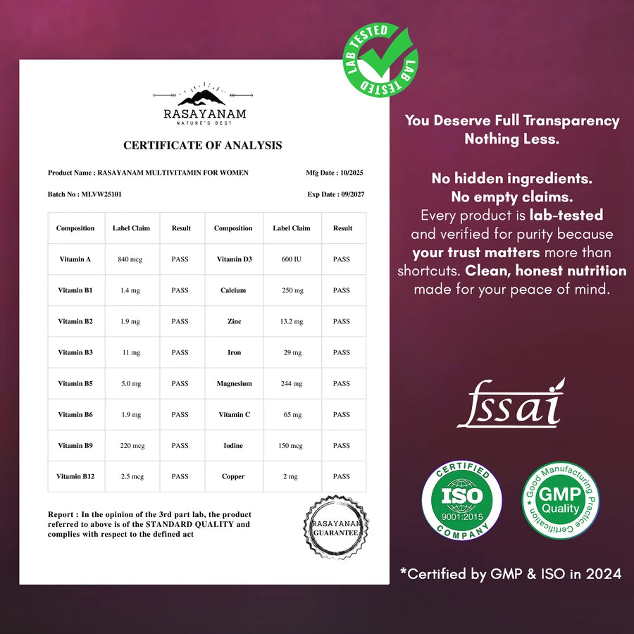 rasayanam multivitamin for women