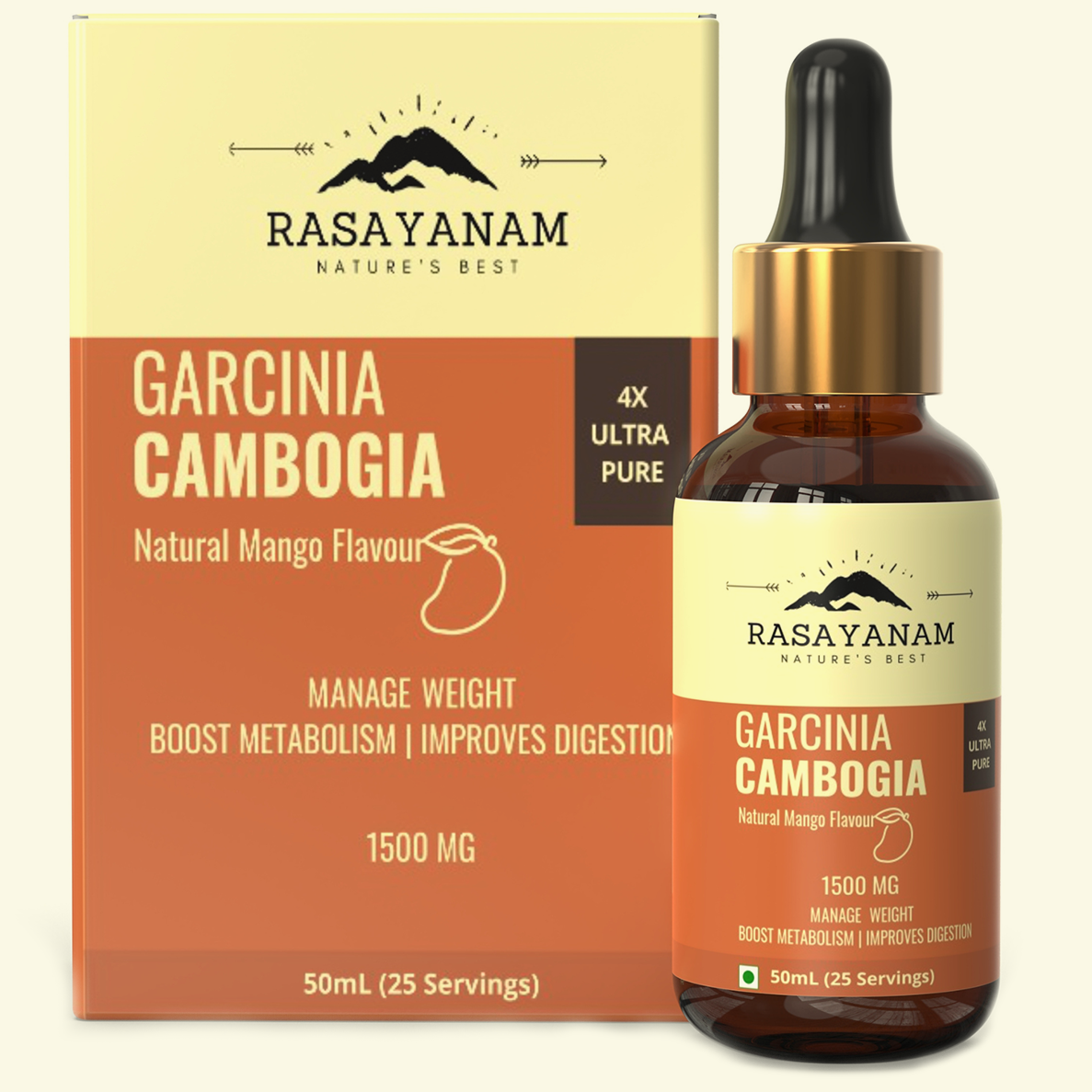 Liquid Garcinia Cambogia 1500mg - Rasayanam
