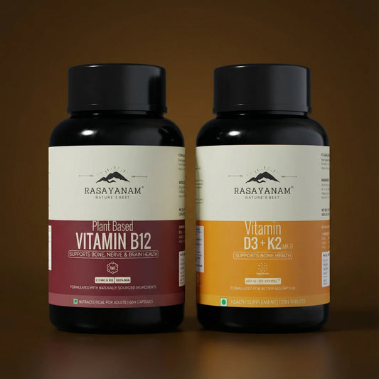 Vitamin B12 and D3K2 Combo for Deficiency Support