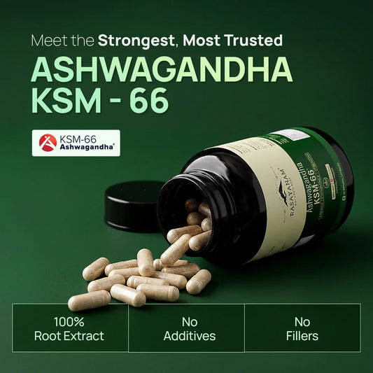 Ashwagandha KSM-66 (600 mg)