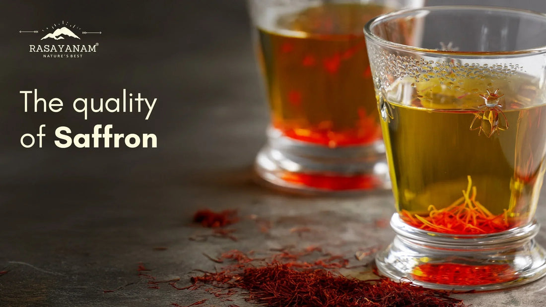Saffron quality test