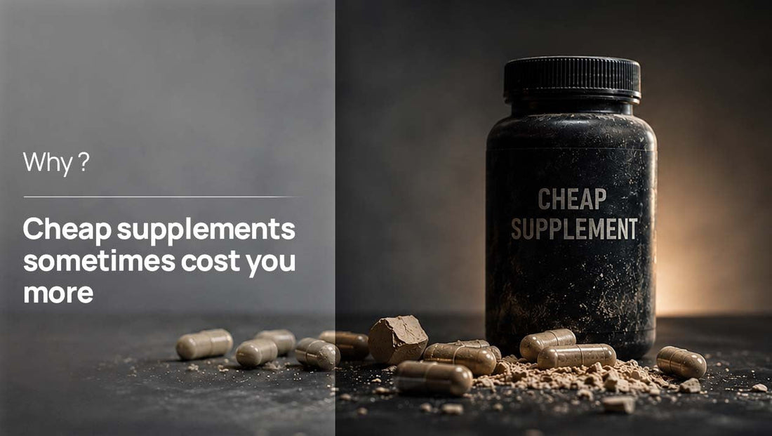 Why cheap supplements sometimes cost you more