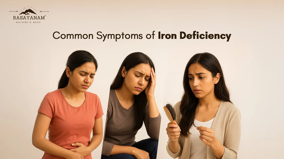 symptoms of iron deficiency 