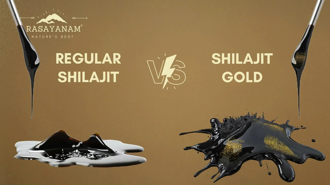 shilajit gold vs regular shilajit