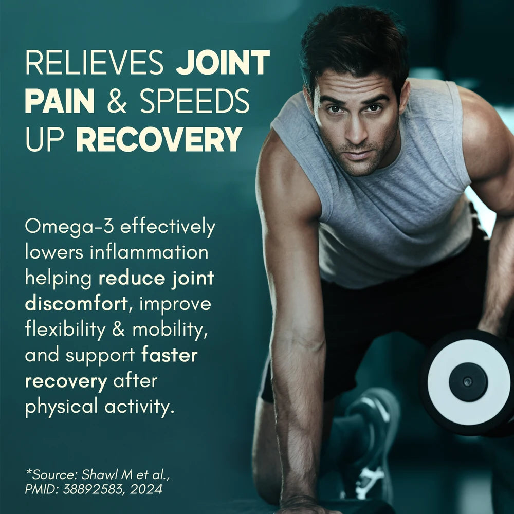 recovery benefits of Omega-3