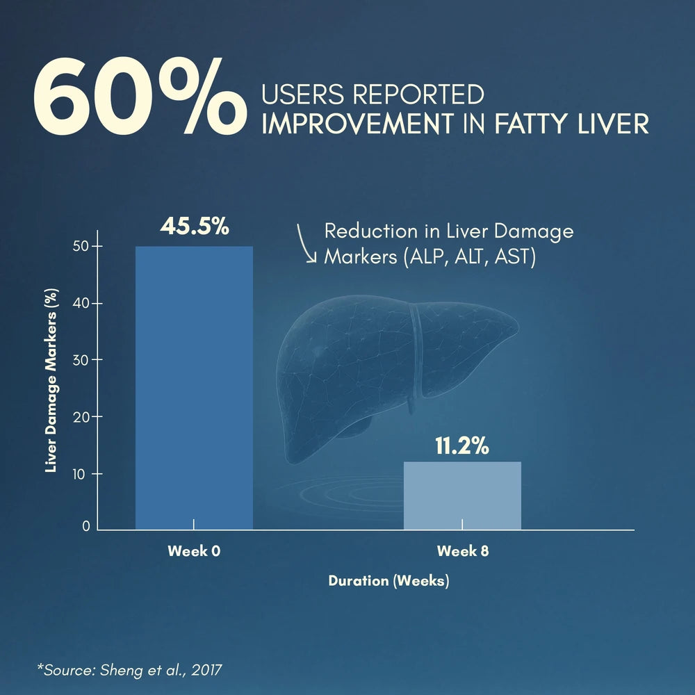Rasayanam Liver detox improvement chart