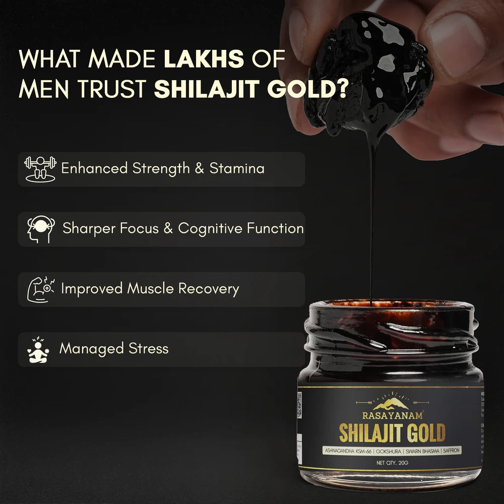 Rasaynam Shilajit Gold benefits