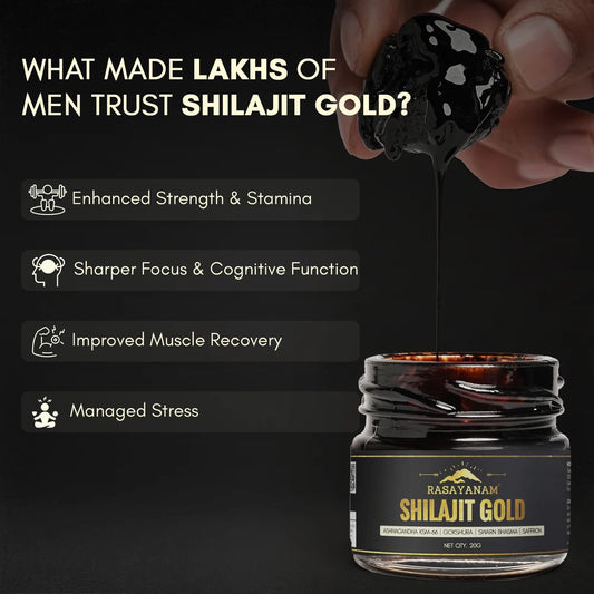 Rasaynam Shilajit Gold benefits