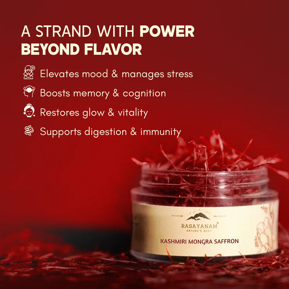 Kashmiri Mongra Saffron/Kesar (1g)