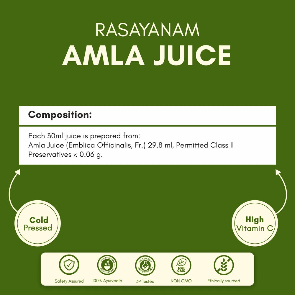 Pure Amla Juice - With 2X Vitamin C