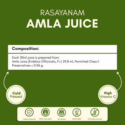 Pure Amla Juice - With 2X Vitamin C