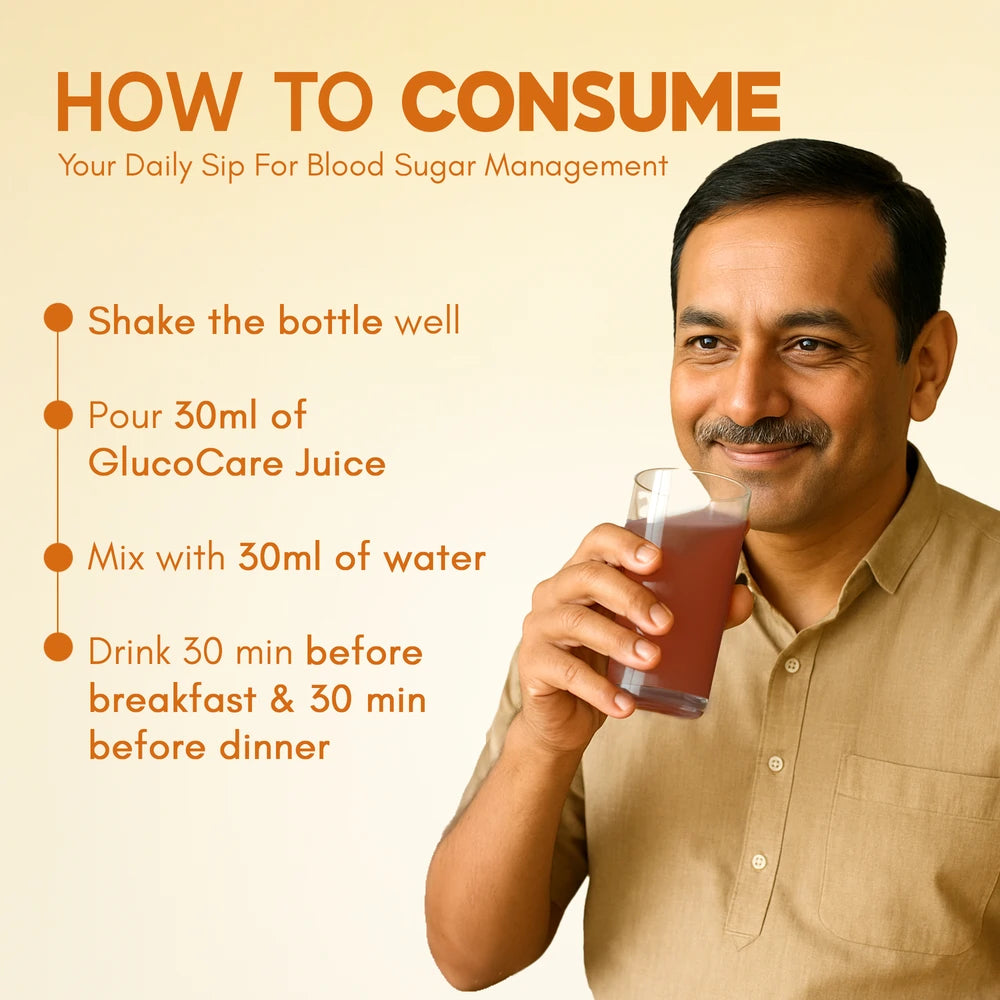 GlucoCare Juice – Manage Blood Sugar