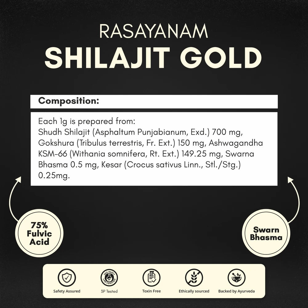 rasayanam shilajit gold