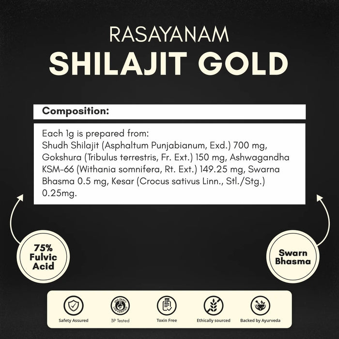 rasayanam shilajit gold
