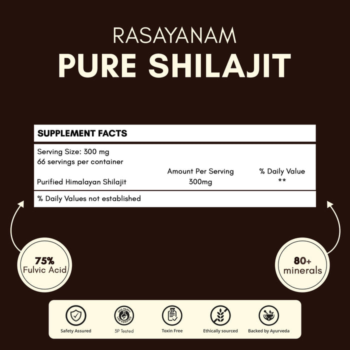 Rasayanam Shilajit
