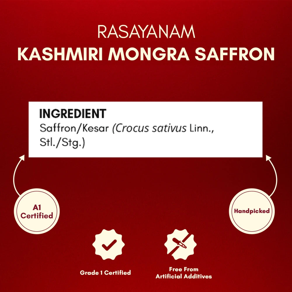 Original Kashmiri Saffron/Kesar (1g)