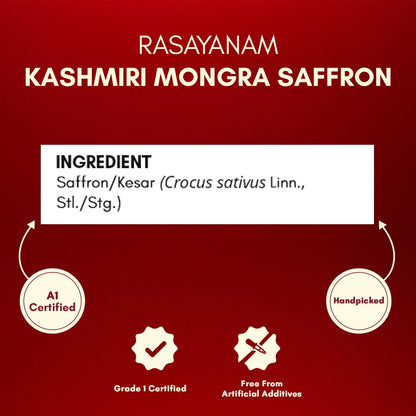 Original Kashmiri Saffron/Kesar (1g)