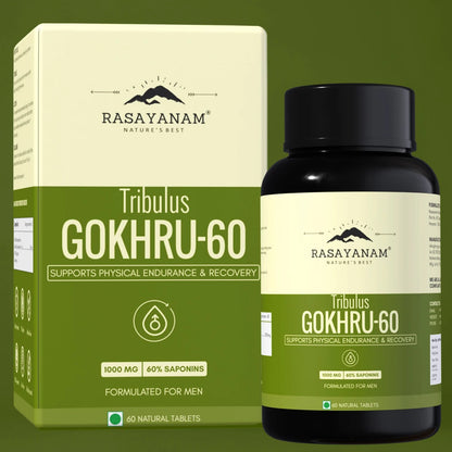 ट्रिबुलस गोखरू-60 (1000 मिलीग्राम)