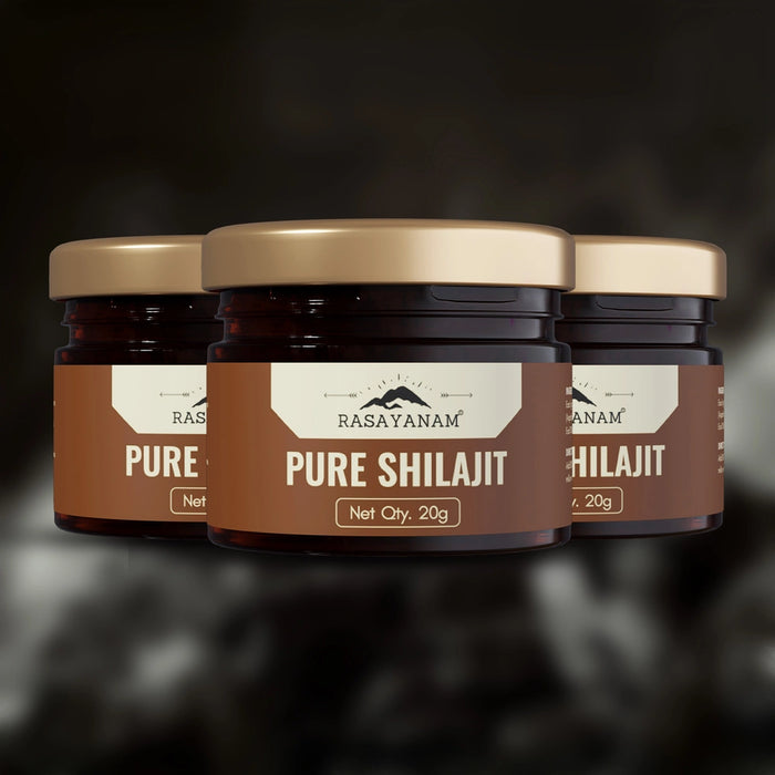 Rasayanam Pure Shilajit pack of 3