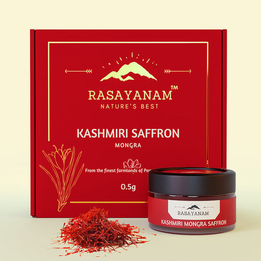 🎁 Pure Kashmiri Saffron/Kesar (0.5g) - Pack of 1