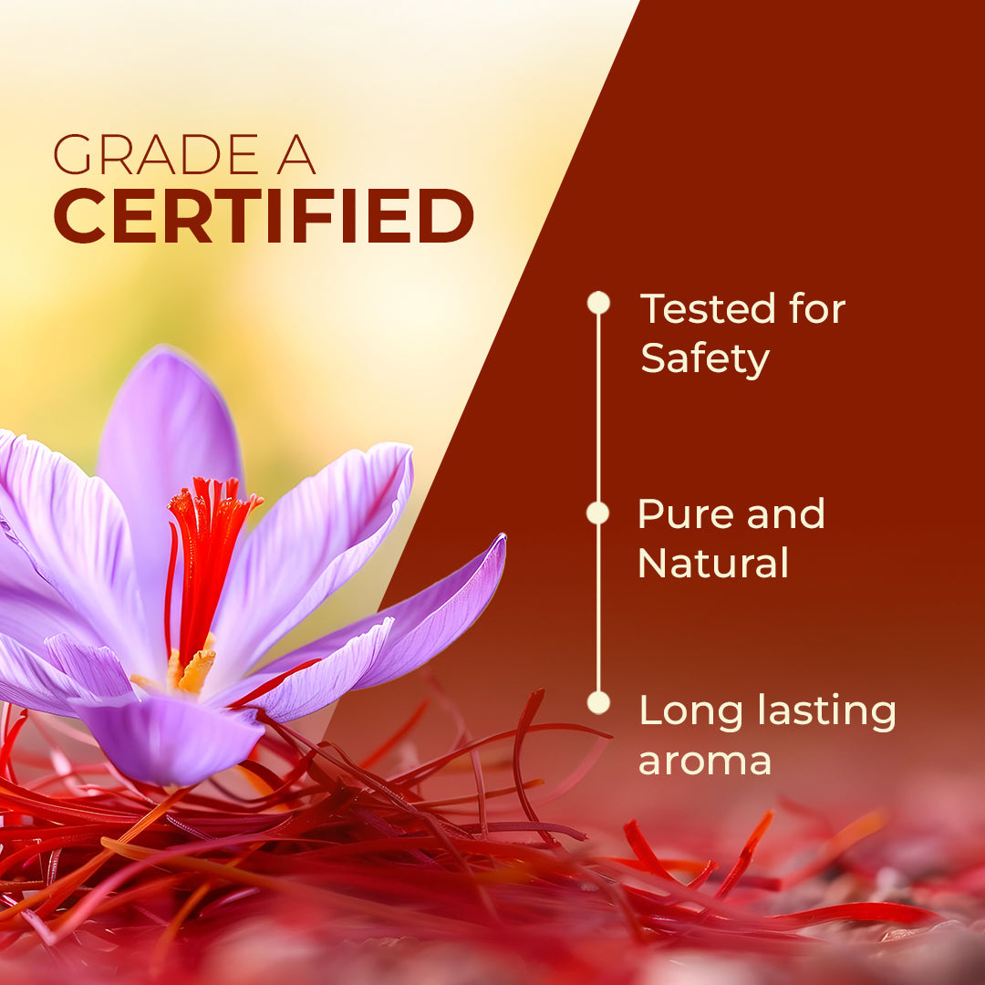 Saffron with a certified label