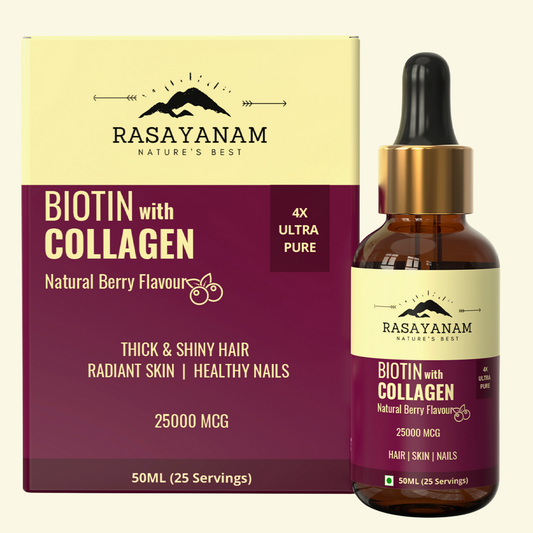 Liquid Biotin with Collagen 25000mcg