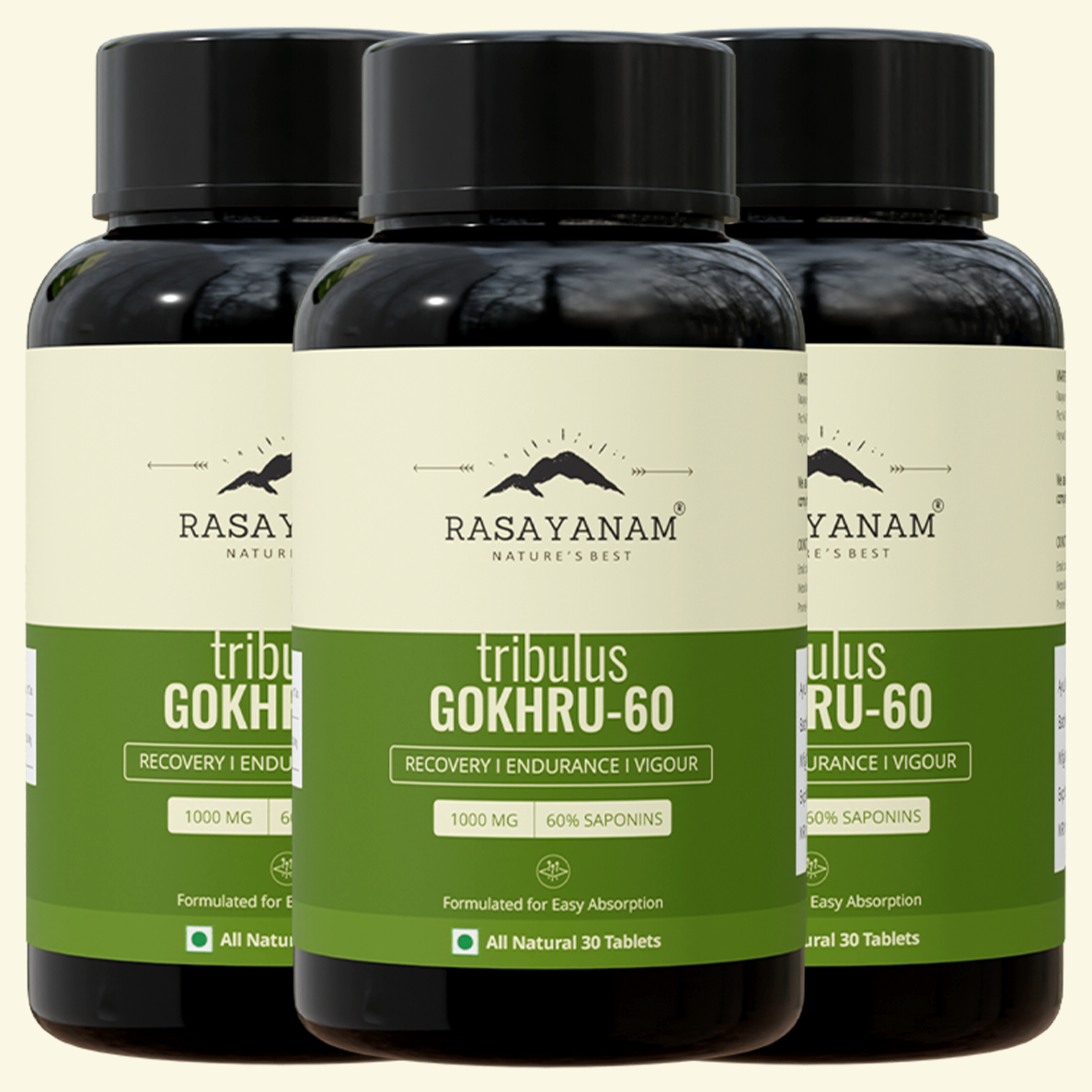 Tribulas Gokhru-60 (1000 mg)