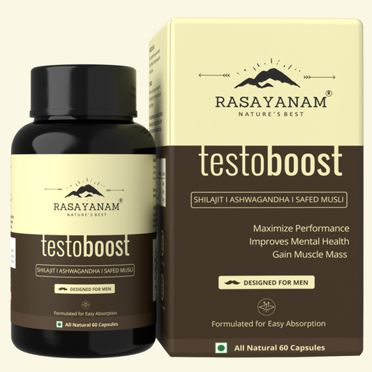 Testoboost - Shilajit, Ashwagandha, Safed Musli