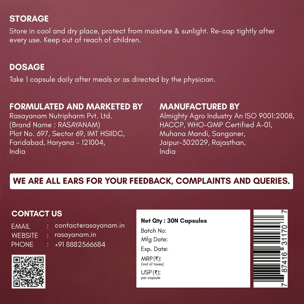 Plant-based Vitamin B12 - 30 Capsules