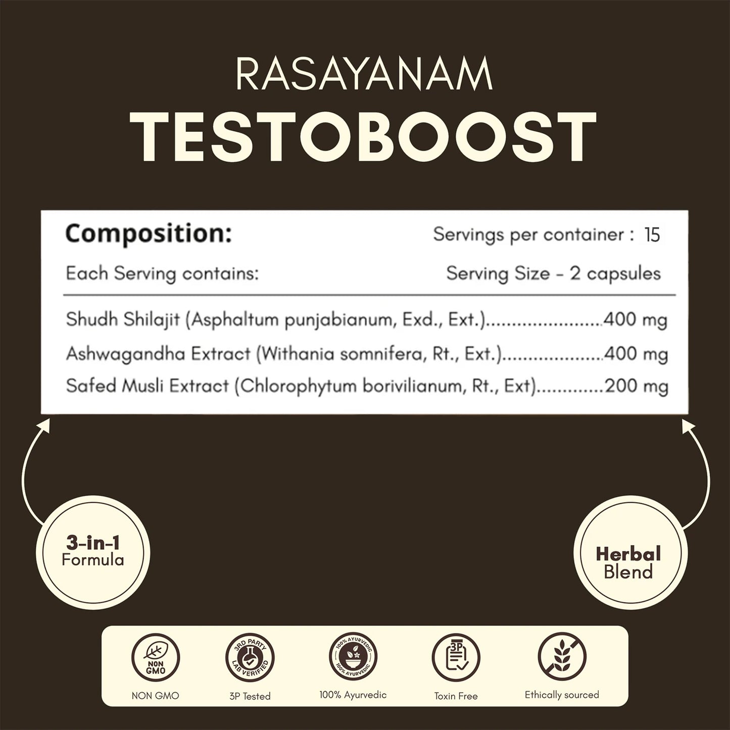 Testoboost Small Pack - 30 Capsules
