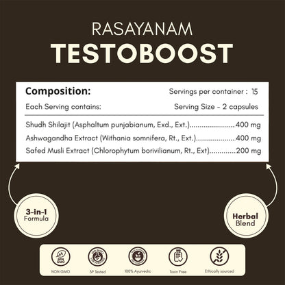 Testoboost Small Pack - 30 Capsules