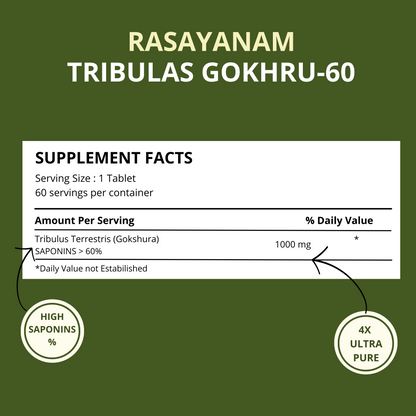 Tribulas Gokhru-60 (1000 mg)