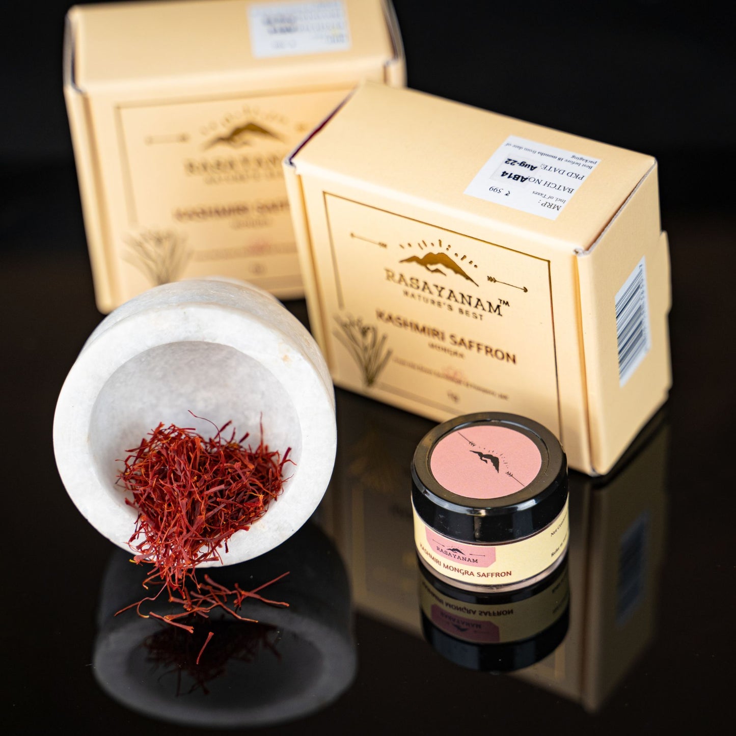 Original Kashmiri Saffron/ Kesar (1g)