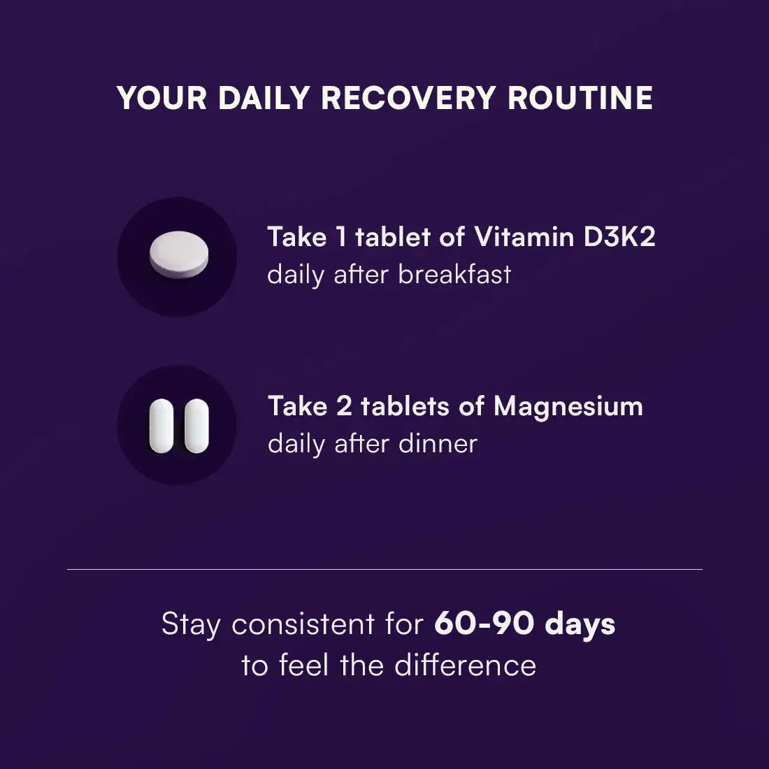 how to take magneisum and d3 together