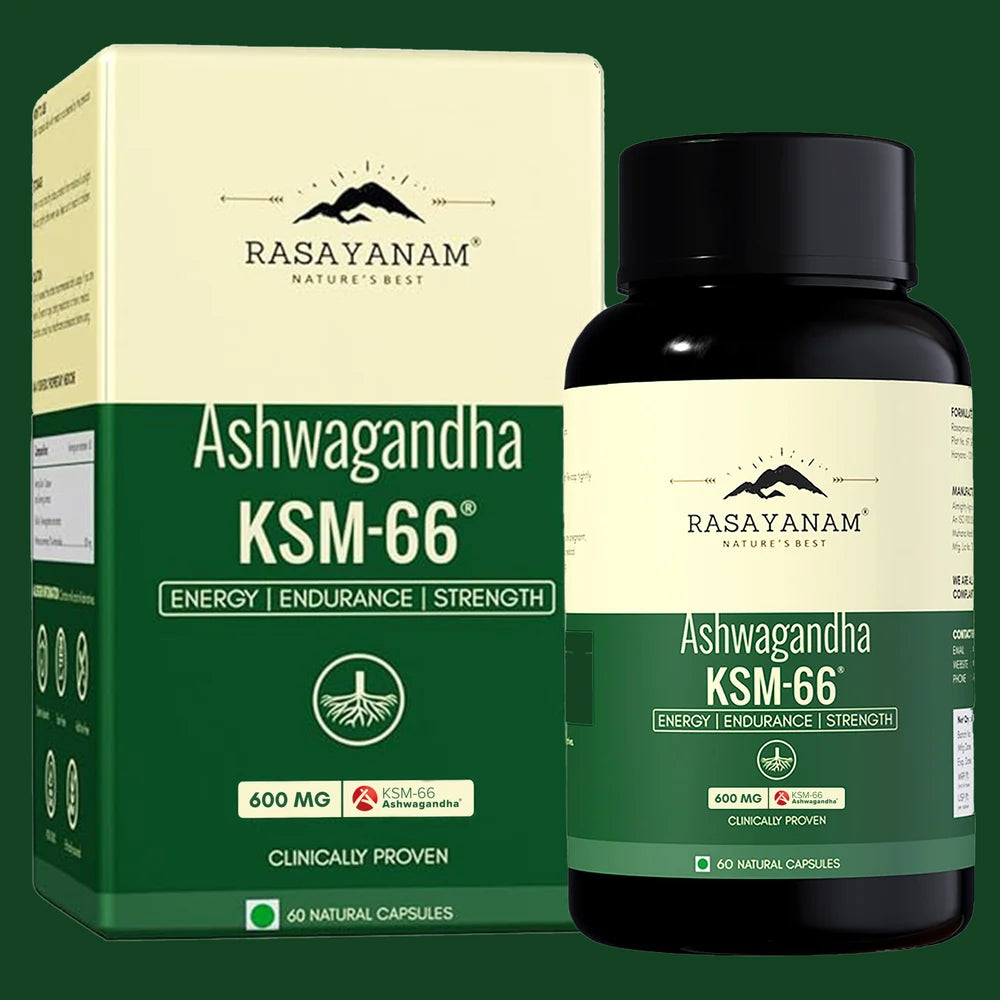 Ashwagandha KSM-66 (600 mg)