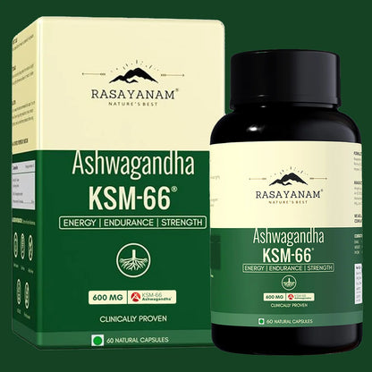Ashwagandha KSM-66 (600 mg)