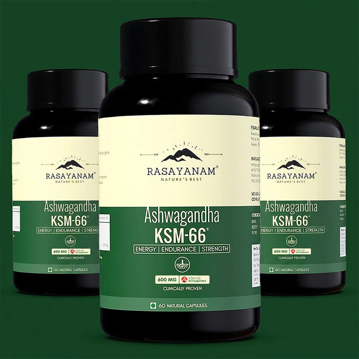 Ashwagandha KSM-66 (600 mg)
