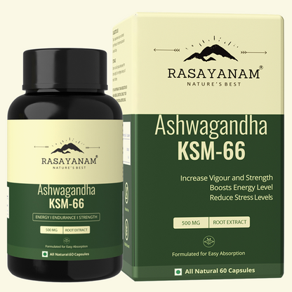 Ashwagandha KSM-66 (500 mg)