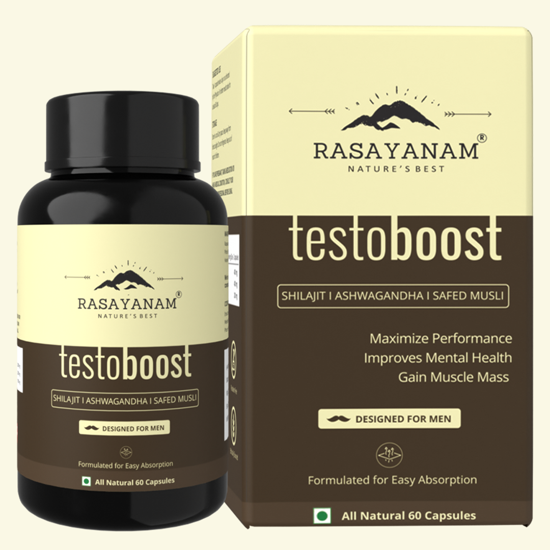 Buy Natural Testosterone booster – Rasayanam Testoboost - Rasayanam