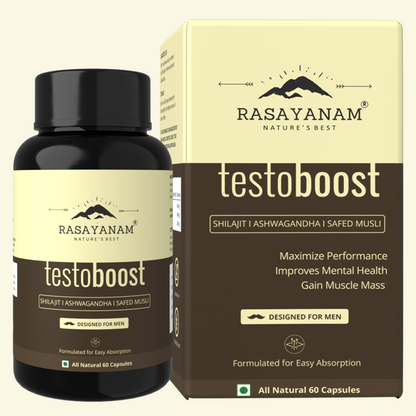 Testoboost - Shilajit, Ashwagandha, Safed Musli