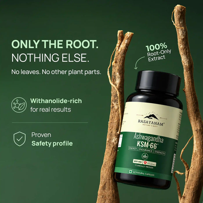 Ashwagandha KSM-66 (600 mg)
