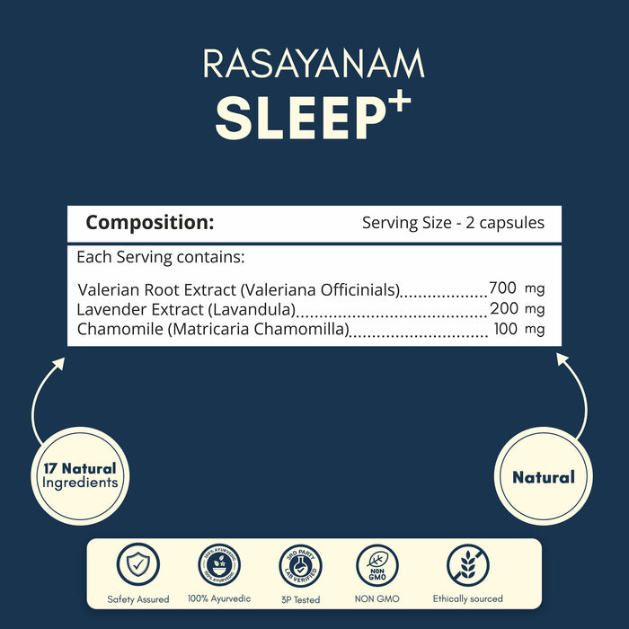Sleep+ (Valerian Root, Chamomile, & Lavender)
