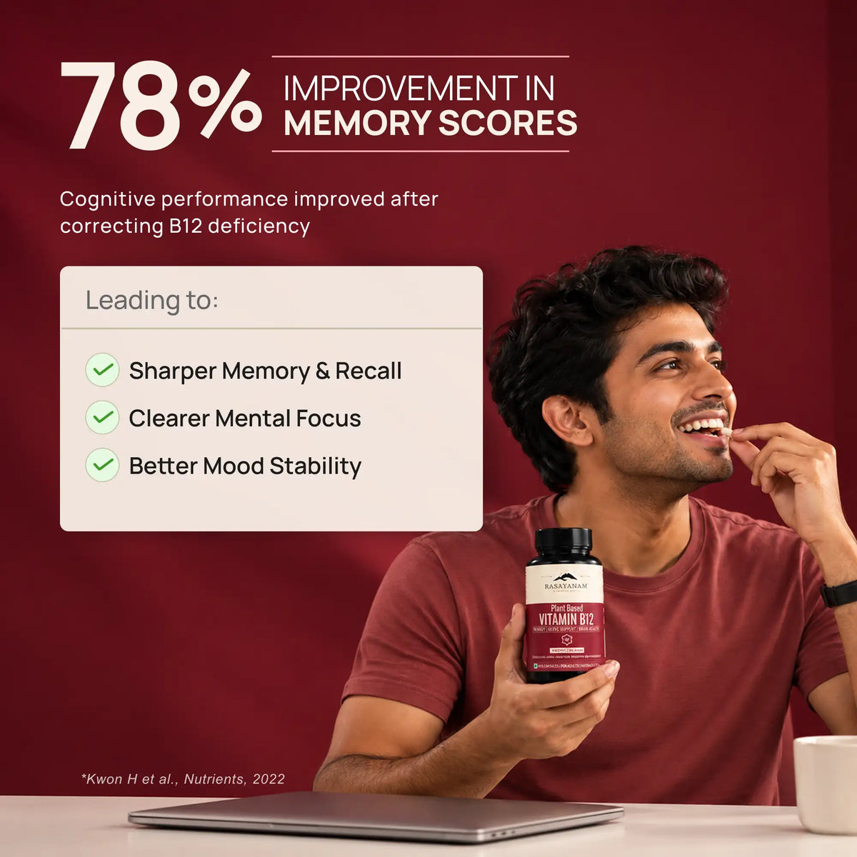 Rasayanam Plant-based Vitamin B12