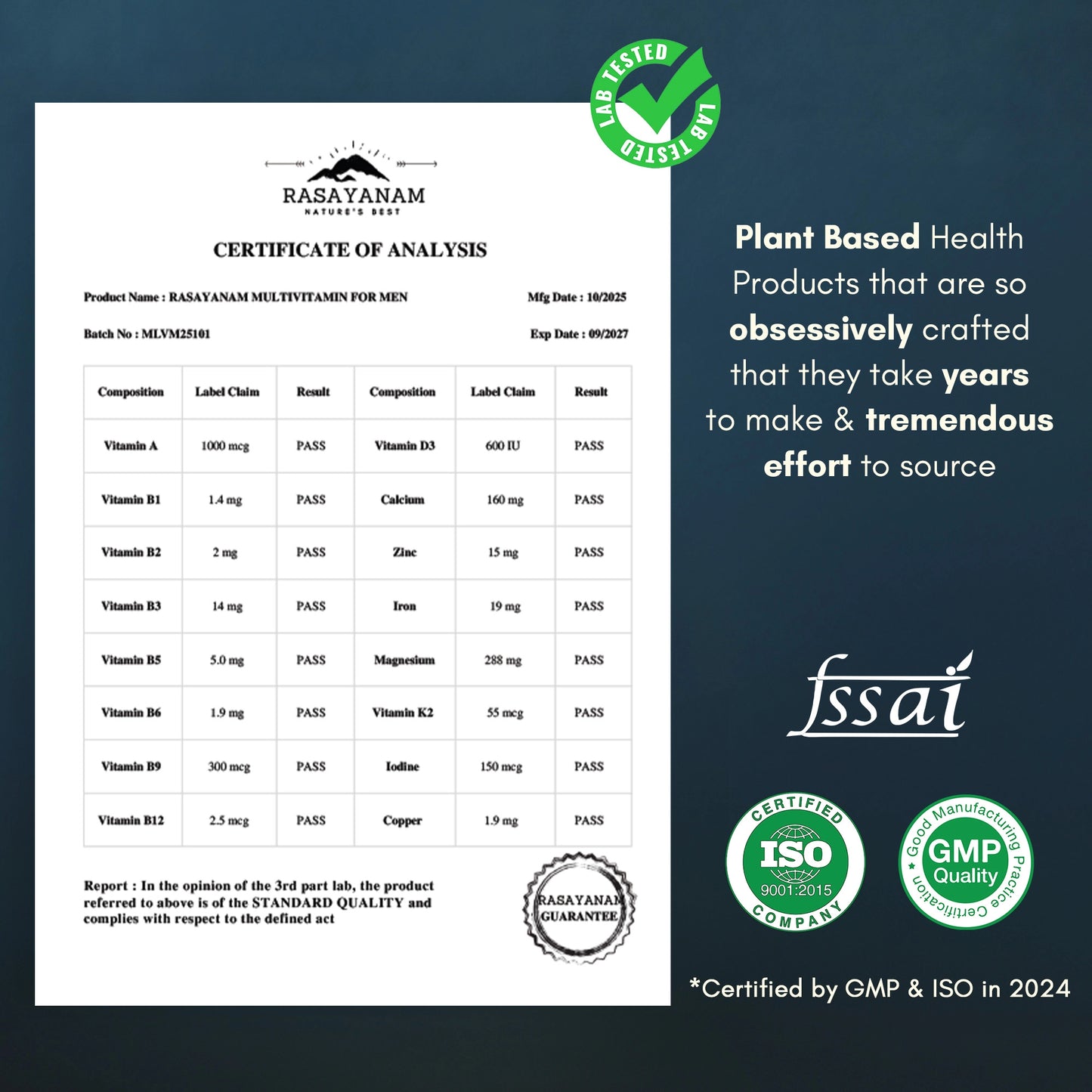 Multivitamin for Men and Women Combo Pack