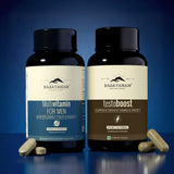 Multivitamin for Men and Testoboost Combo for 360° Wellness & Stamina