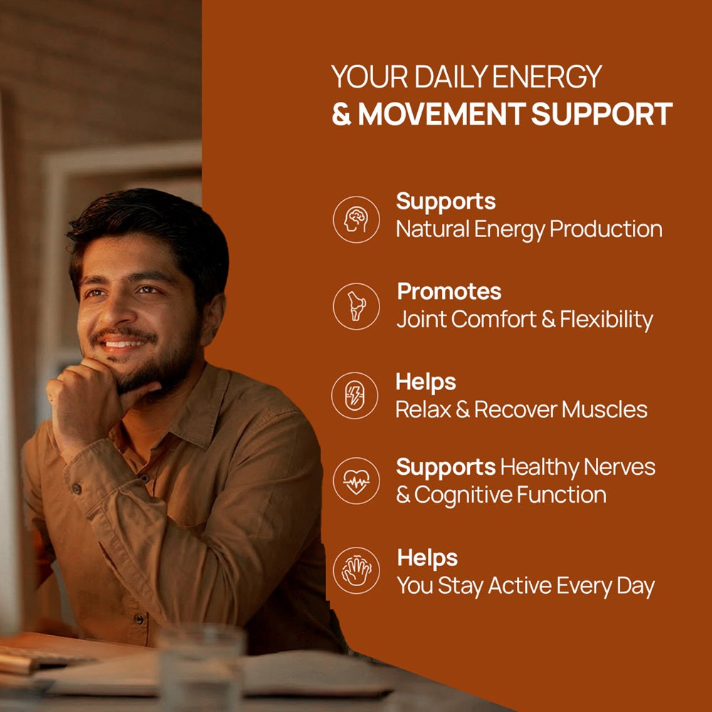 Magnesium Glycinate + Vitamin D3K2 + Plant Based Vitamin B12 Combo