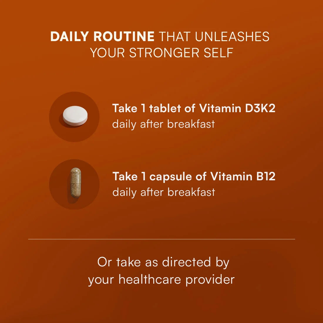 Vitamin B12 and D3K2 Combo for Deficiency Support