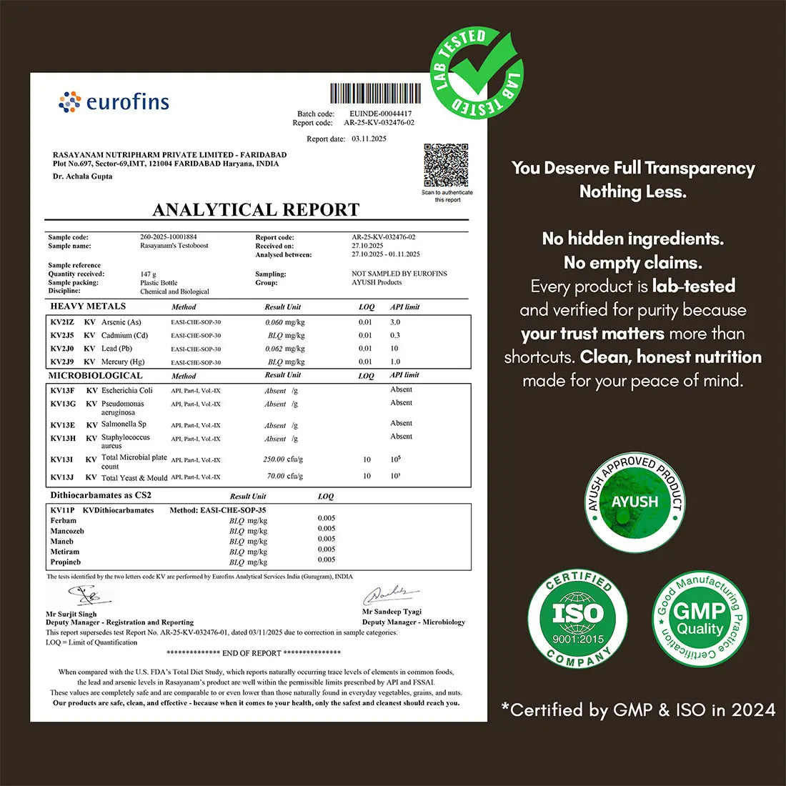 रसायनम अश्वगंधा केएसएम 66